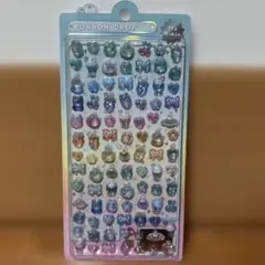 【正規品】ボンボンドロップシール　メロメロボンボン　ミニ　にじいろ
