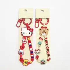 【SANRIO/サンリオ】ラバーコードキーホルダー ハローキティ タイニーチャム