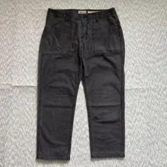 JAPAN BLUE JEANS ベイカー テーパードパンツ 硫化染バックサテンのサムネイル