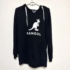 KANGOL セシルマクビー コラボ パーカー 黒 M ロゴ