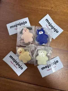 コンプ　mojojojo フィギュアマスコット　全4種　ガチャ　モジョジョジョ