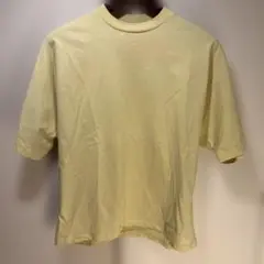 H エイチ Tシャツ 黄色 M