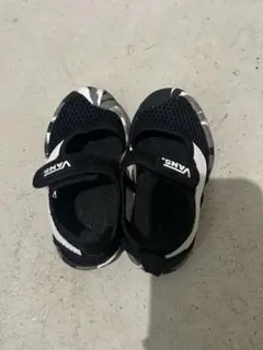 VANS ベビーサンダル 12cm ブラック/ホワイト