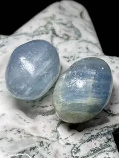 ブルーオニキス【タンブル】2個セット◆天然石◆パワーストーン