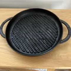 STAUB ストウブ　グリルパン　ブラック　26cmのサムネイル