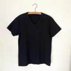 しまむら Vネック インナー ブラック Lサイズ