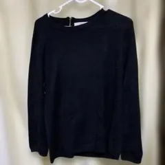 ZARAKNIT ブラック 長袖ニット L