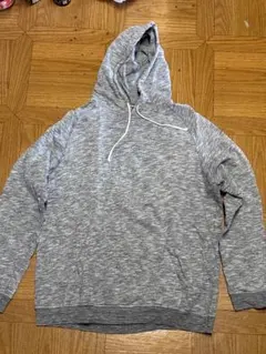H&M BASIC グレー パーカー L