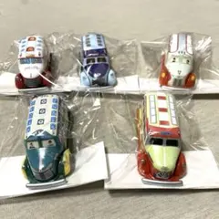 北原コレクション 明治 食玩 ブリキ バス 5台セット まとめ売り ②