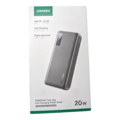 UGREEN モバイルバッテリー 20000mAh タイプc PD 20Wのサムネイル