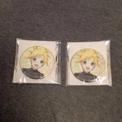 新品未使用！プロセカ 鏡音レン缶バッジ×2 あんスタコラボ