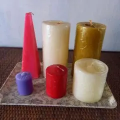 キャンドル　未使用　6本セット　￥1,400送料込み