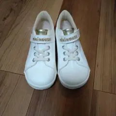 ミキハウス ホワイトスニーカー