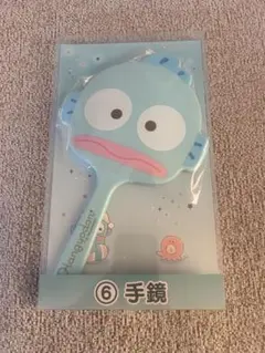 ハンギョドン　手鏡 水色 Sanrio