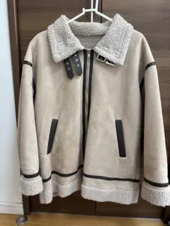 ボアジャケット ベージュ