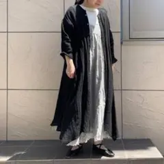 nest Robe ネストローブ リネンガーゼイレギュラーヘムワンピースのサムネイル