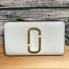 極美品 THE Snapshot Compact Wallet White