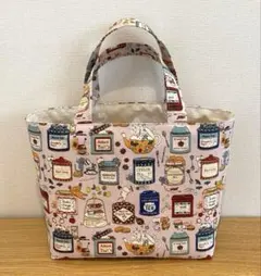 ラミネートバニティ風ポーチ キャス・キッドソン ハンドメイド パッチ