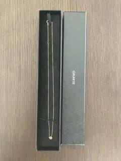 GRAVIE ネックレス ルビー　K10WG