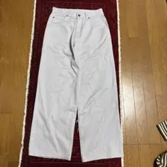 SOLO ライトブルーワイドデニムパンツ