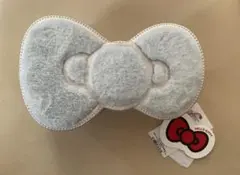 ハローキティ リボン型ポーチ ライトブルー