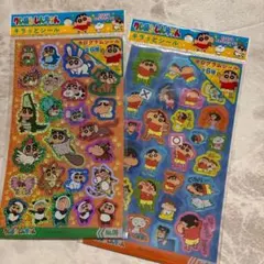 セリア クレヨンしんちゃん ホログラムシール