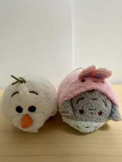 Disney TSUM TSUM ぬいぐるみ 2個セット