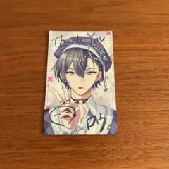 にじさんじ ぎゃうるふ チェキ風カード ぎゃうver. 小柳ロウ レア ②