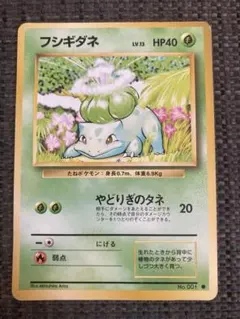 初代】ポケモンカード旧裏 フシギダネ ① - メルカリ