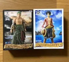 ワンピース　ルフィ&ゾロフィギュア