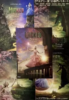 映画『ウィキッド ふたりの魔女』特典まとめ売り 6点 使用済ムビチケ