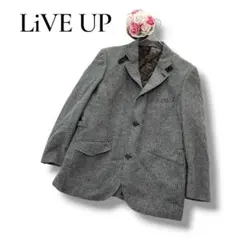 LiVE UP ライブアップ　メンズ　テーラードジャケット　キルティング　L