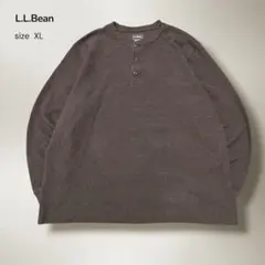 バリバリ 様専用L.L.Bean ヘンリーネックサーマルロン XLダークブラウンのサムネイル