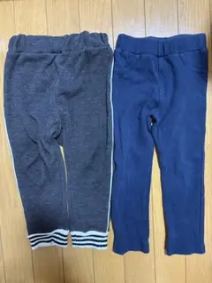 裏起毛パンツ&難ありEDWINストレッチパンツセット⭐︎95