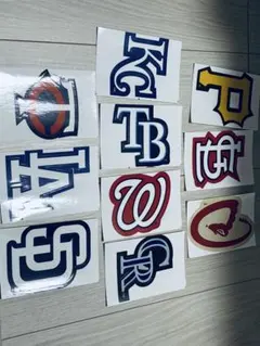 MLB チームロゴ ステッカー セットのサムネイル