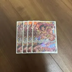 ワンピース カードゲーム ロジャー シークレット4枚セット