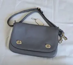 コーチ ショルダーバッグ ターンロック クラッチ COACH