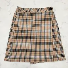 BURBERRYS✨BLUE LABEL チェック柄　巻き　スカート
