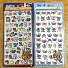 【正規品】ボンボンドロップシール　ディズニー　ズートピア　スティッチ