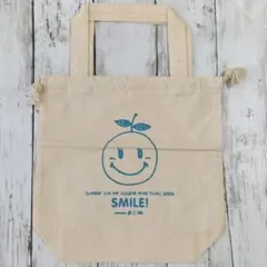 ゆず スマイル 巾着　smile トートバッグ
