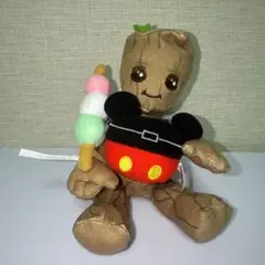 マーベル グルート ぬいぐるみバッジ