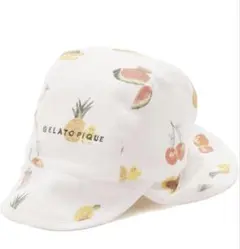 GELATO PIQUE フルーツ柄ベビー帽子