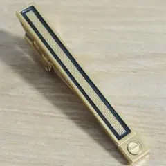 DUNHILL ダンヒル ネクタイピン dロゴ ゴールド×ブラック