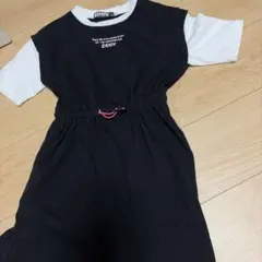 ZIDDY 半袖ワンピース ブラック 130cm