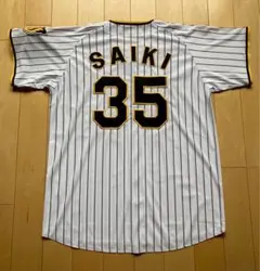 阪神タイガース　才木選手　前ホーム　ユニフォーム　Oサイズ　#35