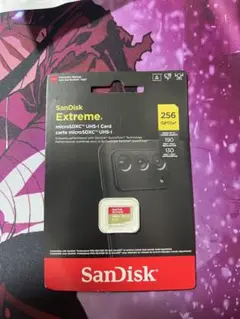 SanDisk Extreme 256GB microSDカード
