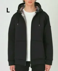 ブラックレーベル アウター キルティング チェック パーカー