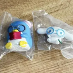 サンリオキャラクターズ　めがねっこちゃんフィギュア シナモロール　タキシードサム