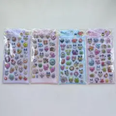 たまごっち　3Dシール 4シートまとめうり