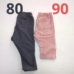 ユニクロレギンス 80・90 後ろポケット付き